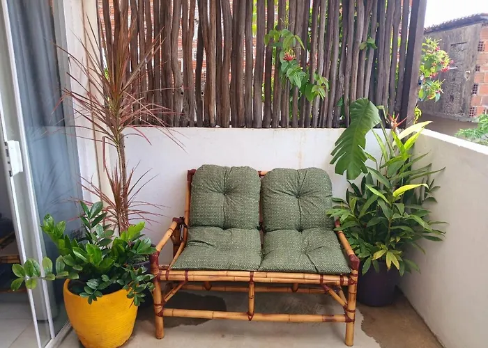1 Coco Bambu Pipa Apto 1, A 200 M Da Praia E A 100 M Do Centro Da Cidade