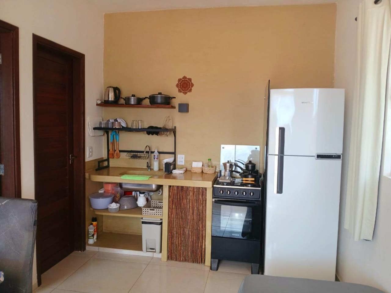 1 Coco Bambu Pipa Apto 1, A 200 M Da E A 100 M Do Centro Da Apartamento Praia de Pipa